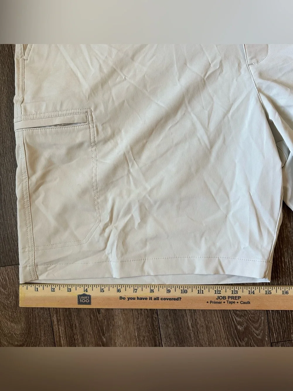 Chaps Golf Stay-Dry Brown Khaki Big And Tall Golf Cargo Shorts Sz 46B NWT